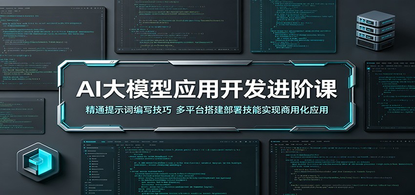 AI大模型应用开发进阶课：精通提示词编写技巧，多平台搭建部署技能实现商用化应用-小二项目网