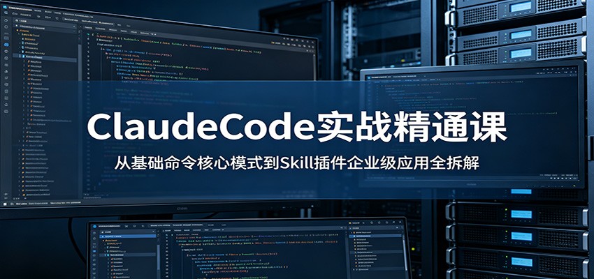 ClaudeCode实战精通课：从基础命令核心模式到Skill插件企业级应用全拆解-小二项目网