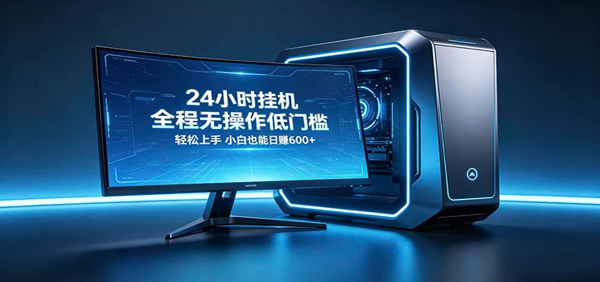 三角洲自动跑刀，纯自动挂机项目，零基础小白躺赚无忧-小二项目网