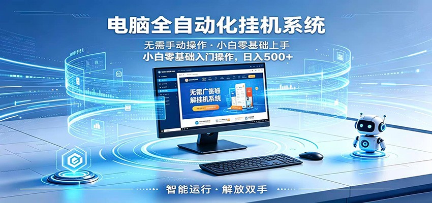 智能广告挂机无需值守，小白上手轻松实现每日增收-小二项目网