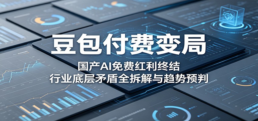 豆包付费变局：国产AI免费红利终结，行业底层矛盾全拆解与趋势预判-小二项目网