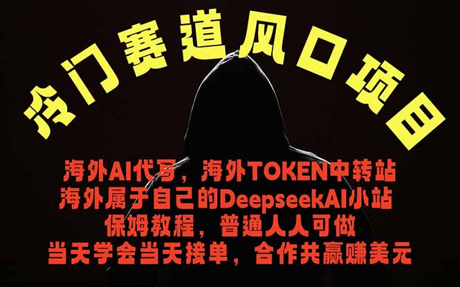 （18714期）冷门赛道风口项目 海外AI代写！0成本运作完全免费！当天注册当天接单，接单接到手抽筋，无脑…-小二项目网