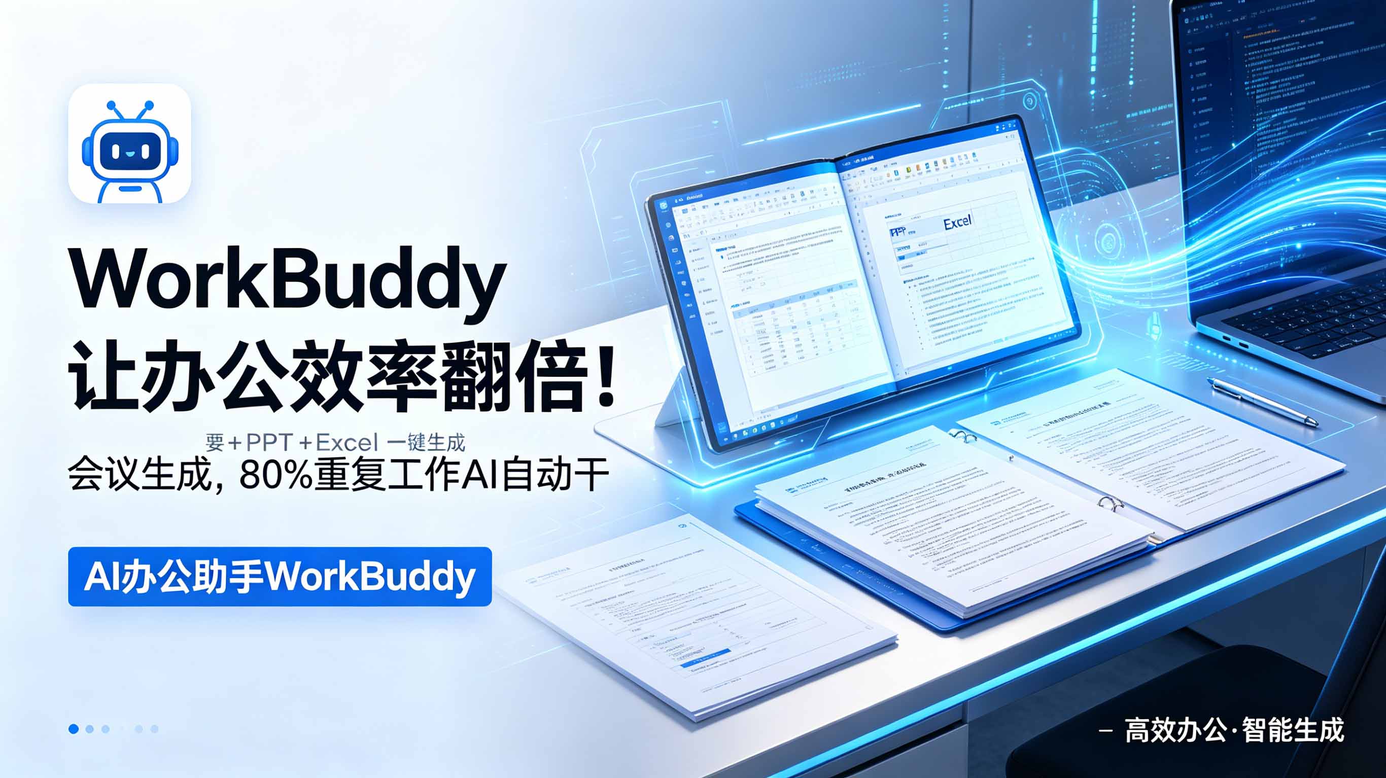 （18859期）WorkBuddy让办公效率翻倍！会议纪要+PPT+Excel一键生成，80%重复工作AI自动干-小二项目网