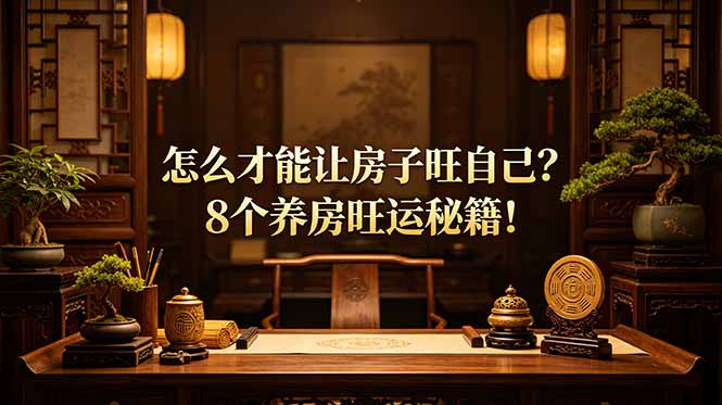 （19023期）付费文章：怎么才能让房子旺自己？8个养房旺运秘籍！-小二项目网