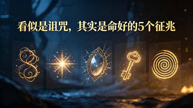 （19089期）付费文章：看似是诅咒，其实是命好的5个征兆-小二项目网