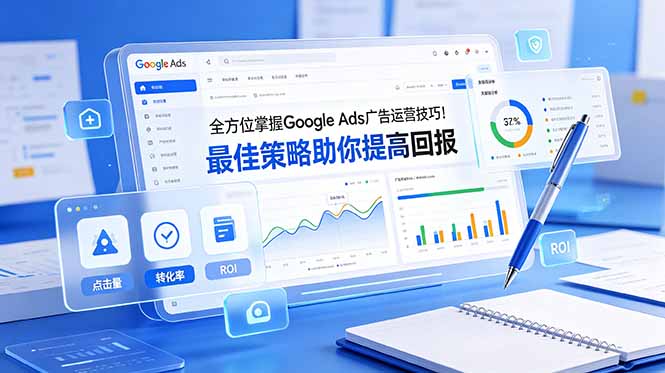 （19063期）全方位掌握 Google Ads 广告运营技巧！最佳策略助你提高回报【原创双语字幕】-小二项目网