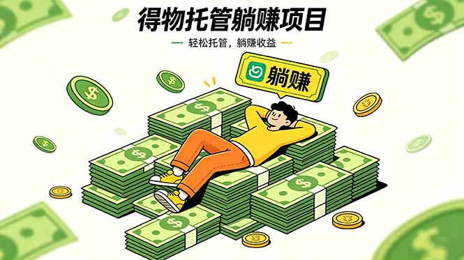 （18726期）26年6月必做！得物视频激励项目，全自动运营单号月利润3600+-小二项目网