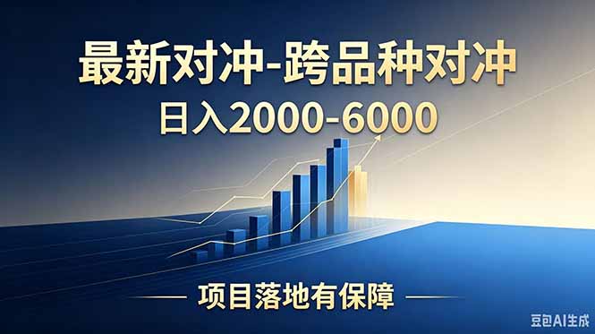 （18843期）跨品种对冲震撼首发！日收益2000-6000+，项目绿色长久，安全稳健，合规靠谱，可批量放大-小二项目网