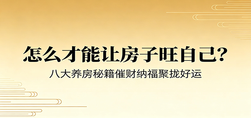 付费文章《怎么才能让房子旺自己？》八大养房秘籍催财纳福聚拢好运-小二项目网