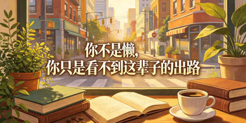 付费文章：你不是懒，你只是看不到这辈子的出路-小二项目网