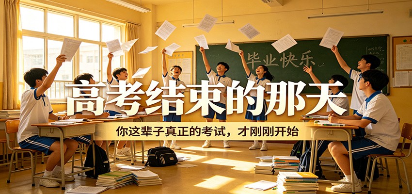 公众号付费文章《高考结束的那天，你这辈子真正的考试，才刚刚开始》-小二项目网