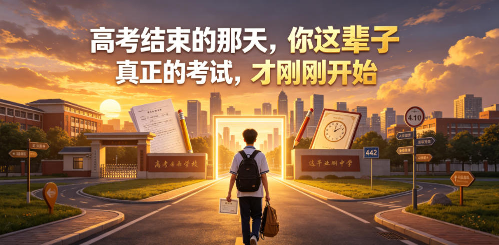 付费文章：高考结束的那天，你这辈子真正的考试，才刚刚开始-小二项目网