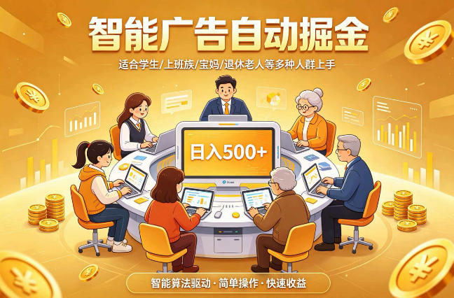 2026年最好做的项目：自动掘金项目，小白轻易上手，单日轻松收入500+【揭秘】-小二项目网