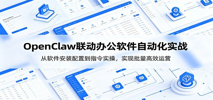 OpenClaw自动化实操课：从软件安装配置到指令实操，实现批量高效运营-小二项目网