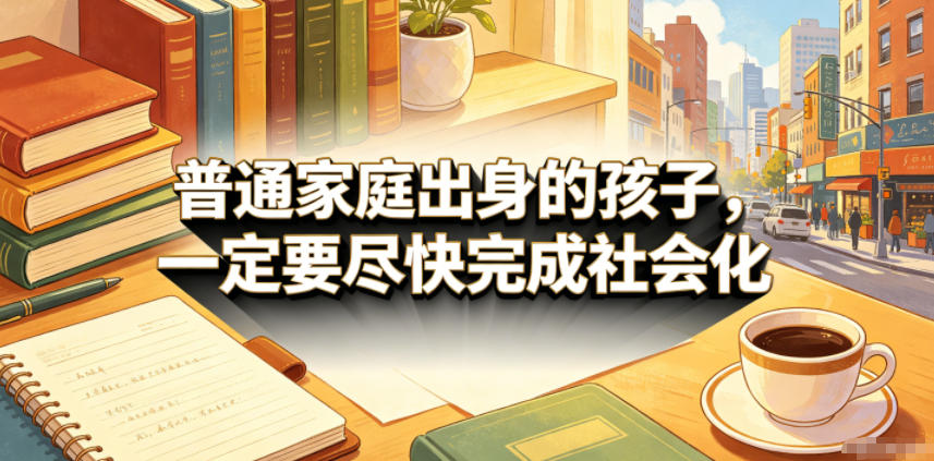 付费文章：普通家庭出身的孩子，一定要尽快完成社会化-小二项目网