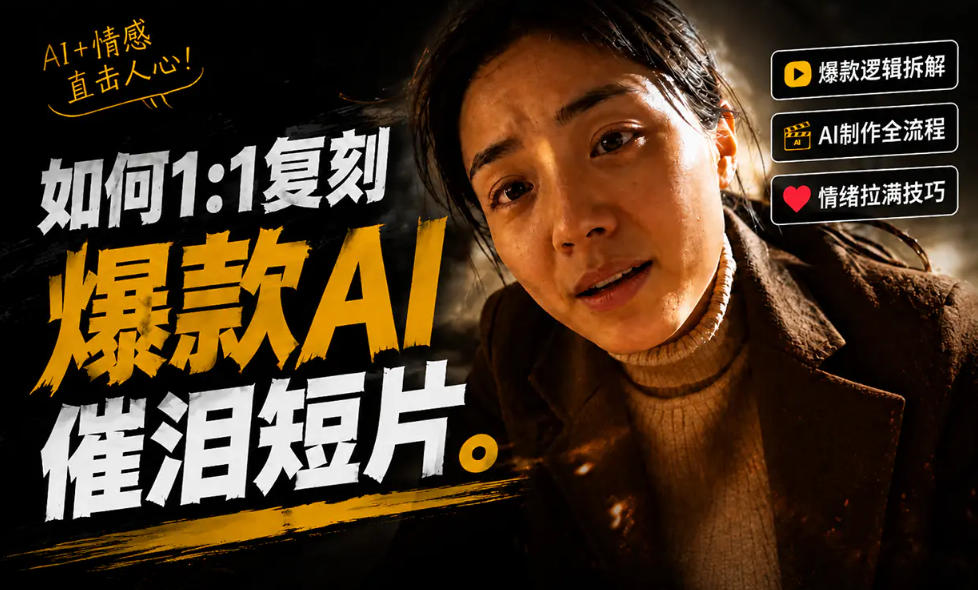 豆包+Gemini生成真人AI短剧-拆解复刻百万爆款第一人称短片，一站式讲透爆款复刻全流程-小二项目网