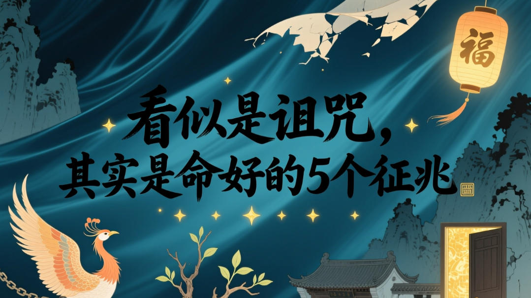 付费文章：看似是诅咒，其实是命好的5个征兆-小二项目网