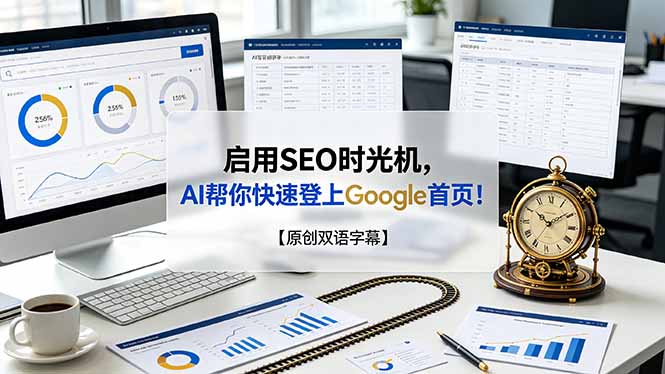 （19162期）启用SEO时光机，AI帮你快速登上Google首页！【原创双语字幕】-小二项目网