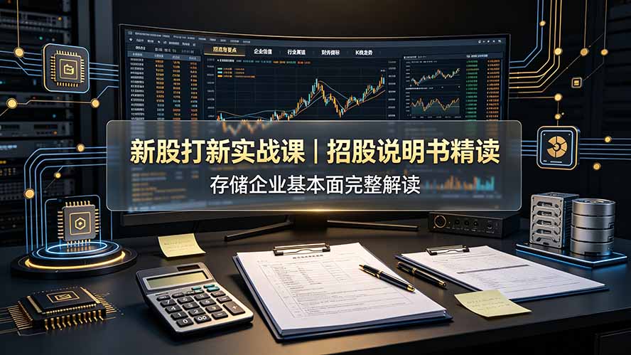 （19255期）付费文章：新股打新实战课｜招股说明书精读，存储企业基本面完整解读-小二项目网