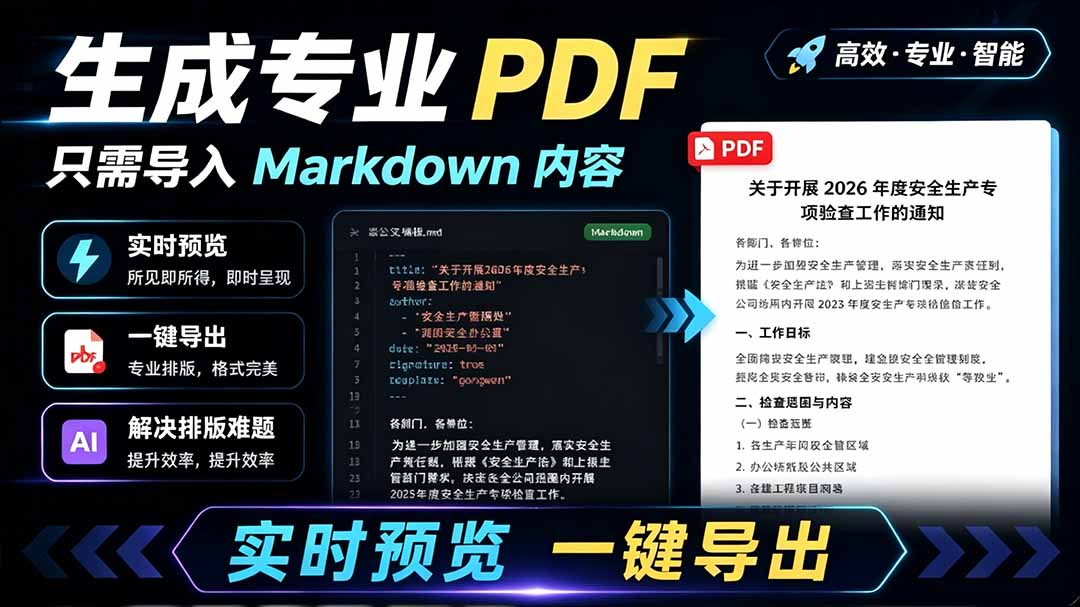 （19224期）只需导入 Markdown 内容，实时预览一键导出专业 PDF！轻松解决AI生成内容排版问题 Presto-小二项目网