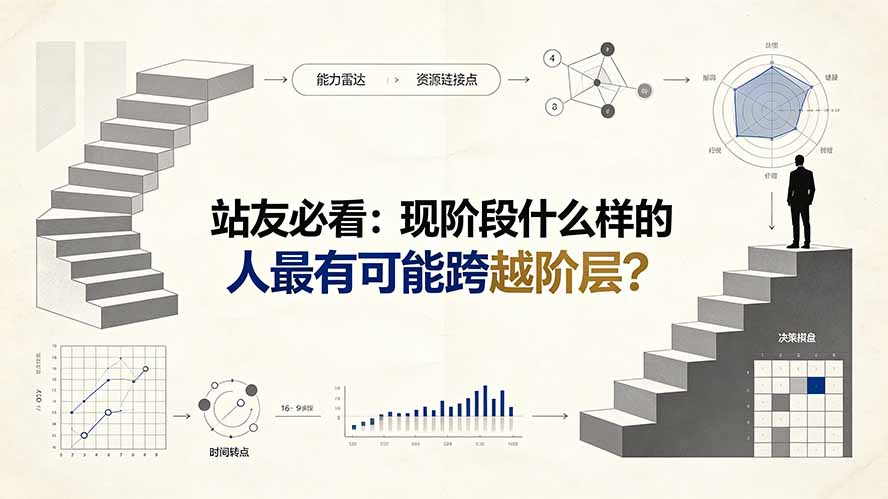 （19475期）付费文章：站友必看：现阶段什么样的人最有可能跨越阶层?-小二项目网