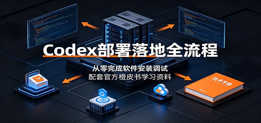 Codex部署落地全流程：从零完成软件安装调试，配套官方橙皮书学习资料-小二项目网