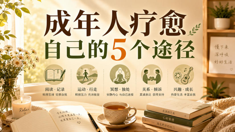 付费文章：成年人疗愈自己的5个途径-小二项目网