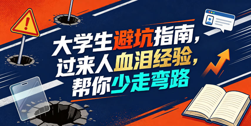 某公众号付费文章：大学生避坑指南，过来人血泪经验，帮你少走弯路-小二项目网