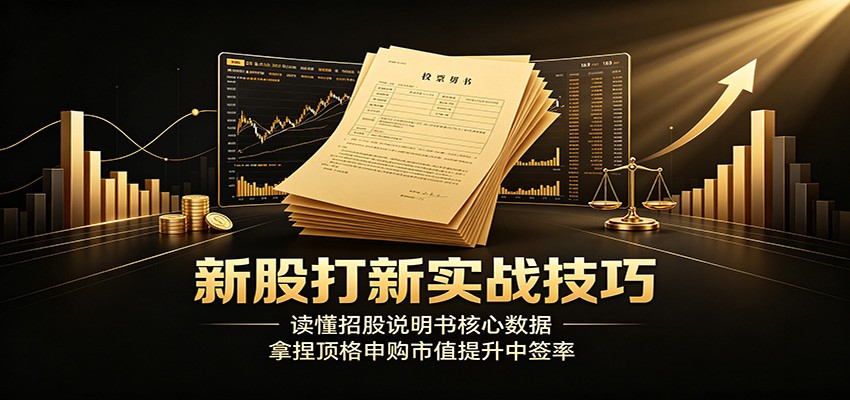 新股打新实战技巧：读懂招股说明书核心数据，拿捏顶格申购市值提升中签率-小二项目网