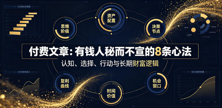 付费文章：有钱人秘而不宣的8条心法-小二项目网