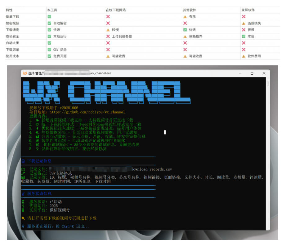 图片[2]-Github热门工具，视频号下载神器又来了！一键注入下载按钮，轻松下载，使用便捷wx_channel-小二项目网