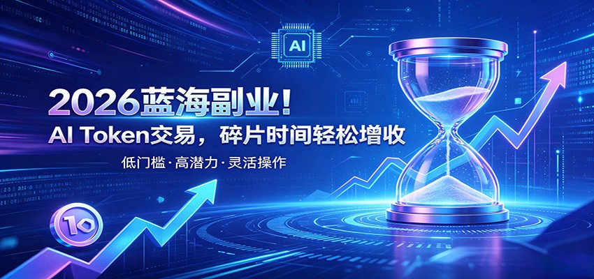 AI Token算力赛道！普通人可入局的数字副业，零门槛快速起步-小二项目网