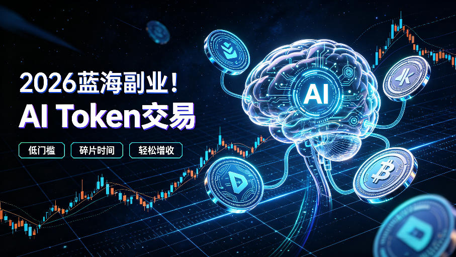 2026全新风口副业｜AI智能Token交易，空闲时间轻松 賺 收益，无需全天盯盘【揭秘】-小二项目网