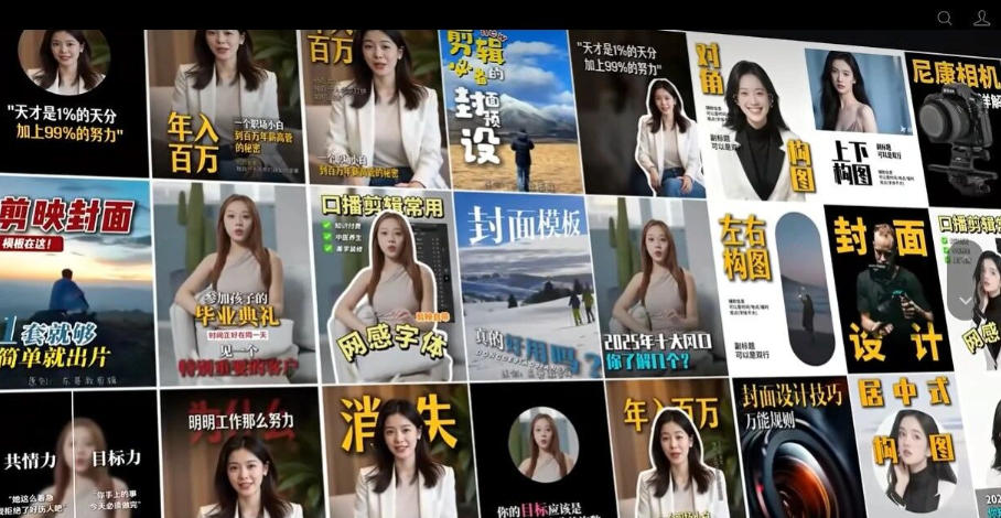 图片[2]-【剪映模板】100款剪映高级感万能行业短视频封面字幕排版预设视频花字剪辑模版-小二项目网