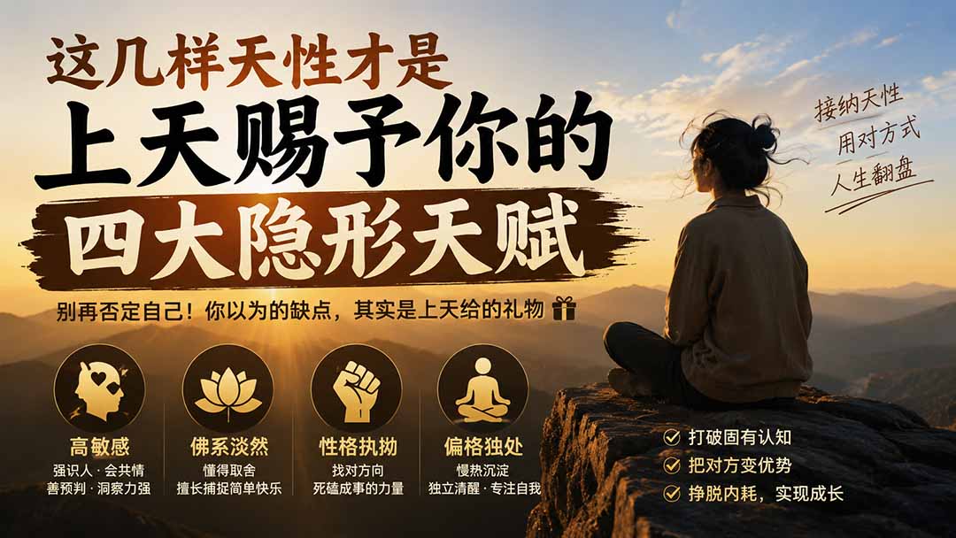 （19984期）付费文章：这几样天性才是上天赐予你的四大隐形天赋-小二项目网