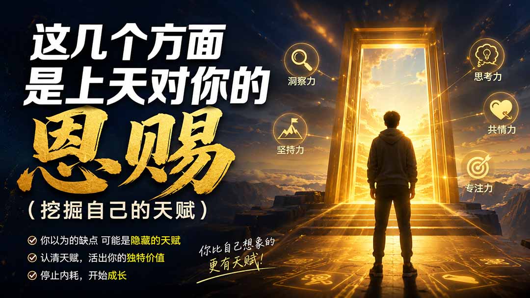 （19964期）付费文章：这几个方面是上天对你的恩赐（挖掘自己的天赋）-小二项目网
