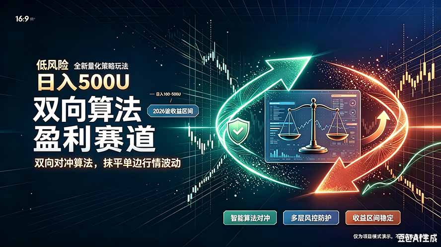 （20043期）算法对冲/EA量化，日入500刀，躺着赚钱！你把它当做“自动提款机”，它把你就爆了-小二项目网