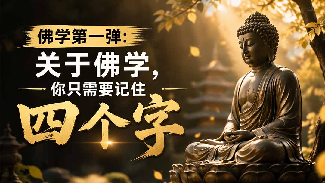 （19728期）付费文章：佛学第一弹:关于佛学，你只需要记住四个字-小二项目网