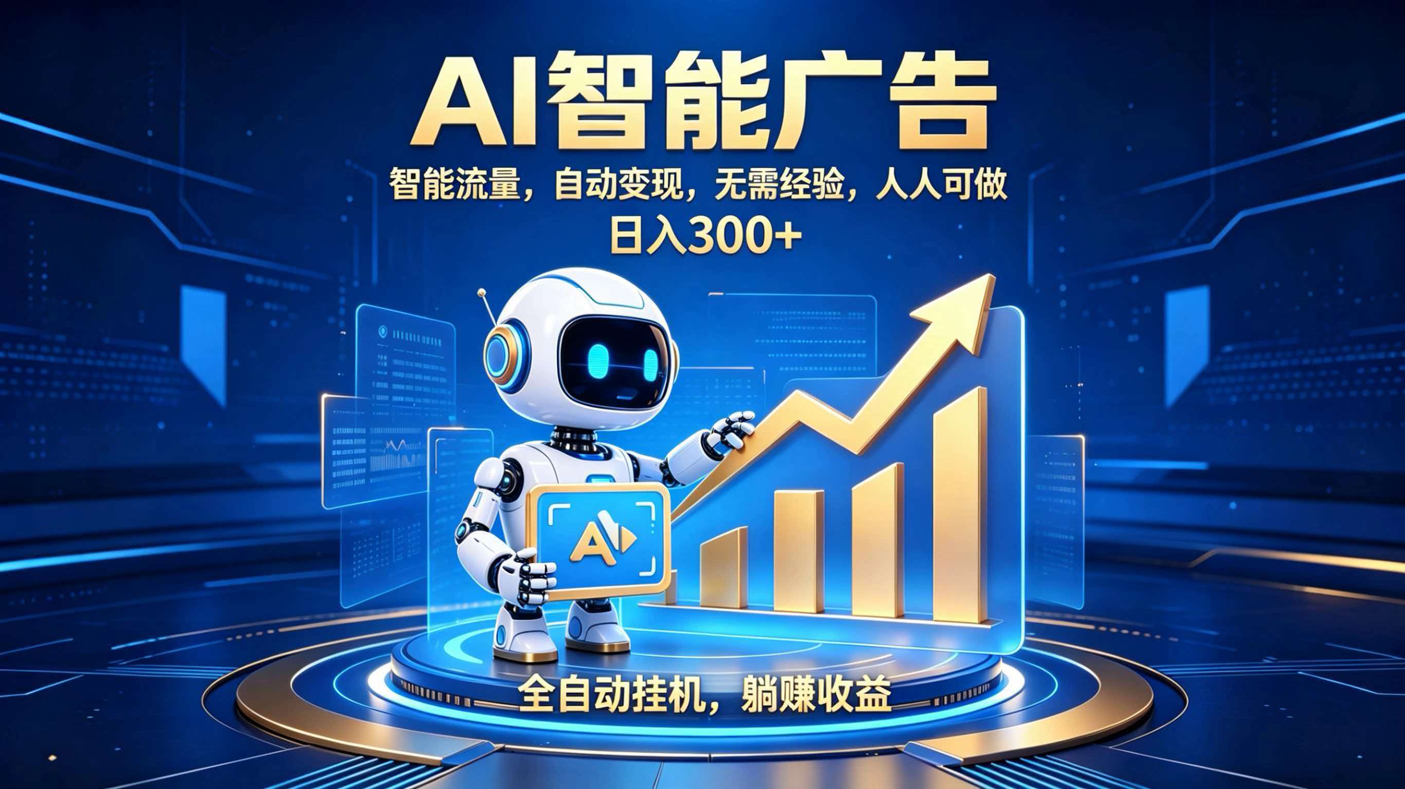 （19848期）轻资产新赛道，全自动AI广告，打造持续收益-小二项目网