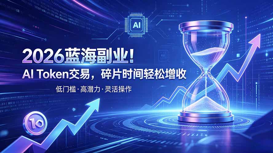 （19997期）AI Token算力赛道！普通人可入局的数字副业-小二项目网