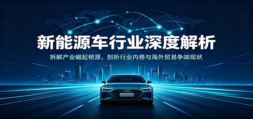 新能源车行业深度解析：拆解产业崛起根源，剖析行业内卷与海外贸易争端现状-小二项目网