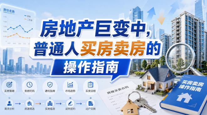 付费文章：房地产巨变中，普通人买房卖房的操作指南【上篇+下篇】-小二项目网
