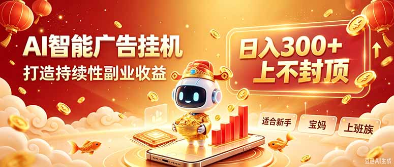 (20248期)告别手动干活!AI自动化,解锁线上被动收益-小二项目网