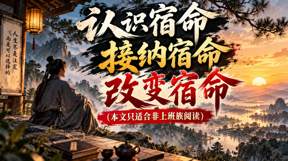 某公众号付费文章：认识宿命，接纳宿命，改变宿命（本文只适合非上班族阅读）-小二项目网