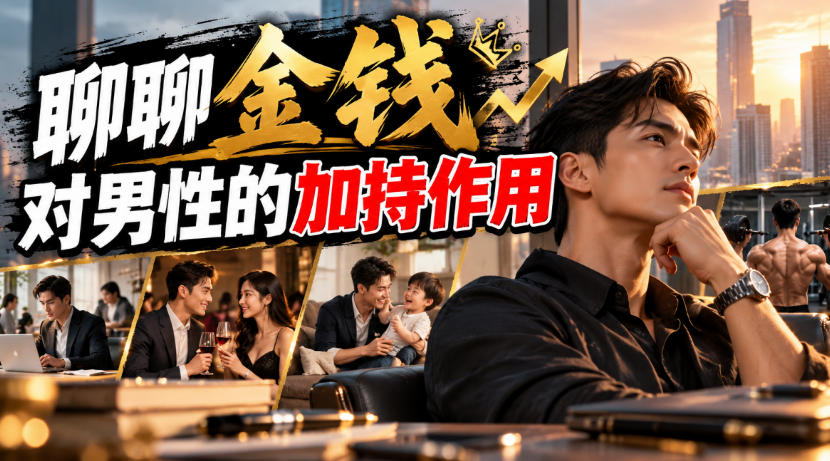 某公众号付费文章：聊聊金钱对男性的加持作用-小二项目网