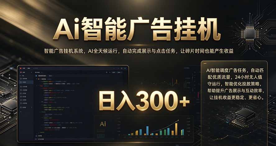 （20888期）闲置设备别闲置，AI 广告自动化任务，看懂少走弯路-小二项目网