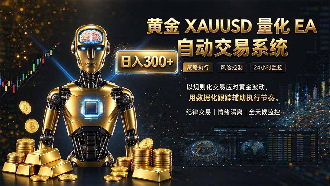 （21067期）普通人也能玩转AI量化：不盯盘，不熬夜，一套智投EA让策略自动跑-小二项目网