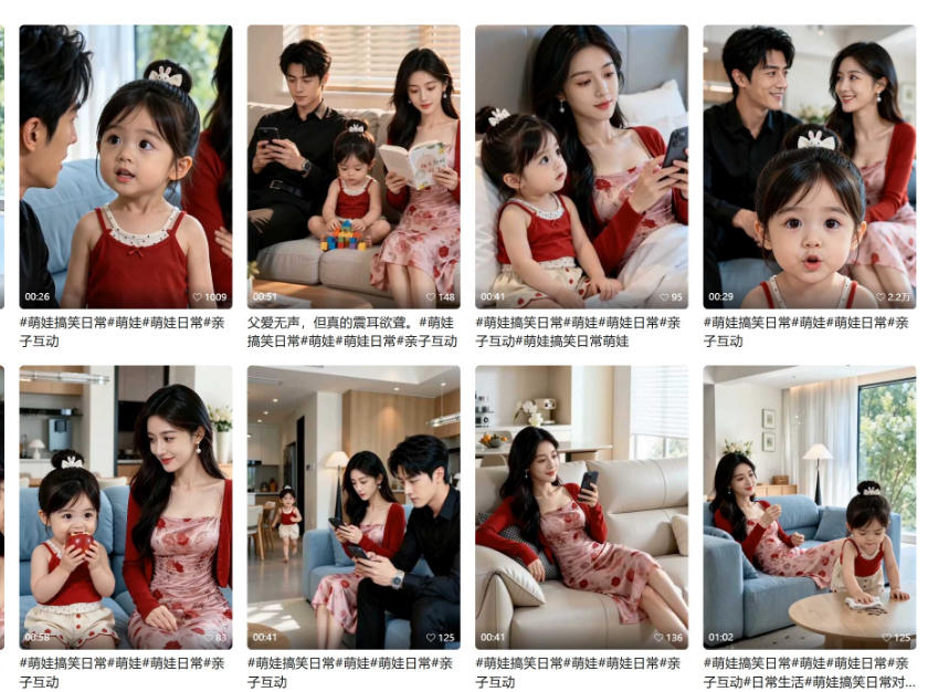 图片[2]-AI亲子搞笑短剧实操课，对标爆款账号，1小时课程带你0基础掌握制作，涨粉带货双丰收-小二项目网