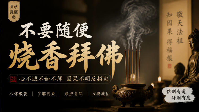 某公众号付费文章：玄学提醒：不要随便烧香拜佛-小二项目网