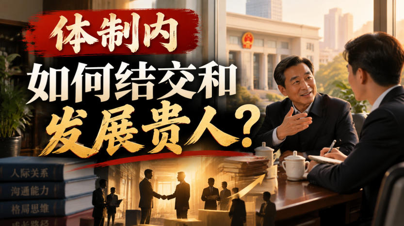 某公众号付费文章：体制内，如何结交和发展贵人?-小二项目网